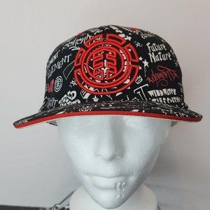 Element Red Black White Cap OS